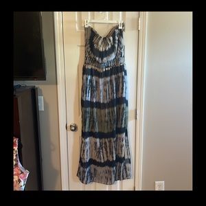 Strapless Maxi Dress